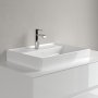 Villeroy & Boch Collaro 550mm Basin with 1 Tap Hole & without Overflow - White Alpin