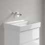 Villeroy & Boch Collaro 550mm Basin with 0 Tap Holes & without Overflow - White Alpin