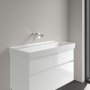 Villeroy & Boch Collaro 1000mm Vanity Basin with 0 Tap Holes & without Overflow - Stone White (CeramicPlus)