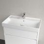 Villeroy & Boch Collaro 800mm Vanity Basin with 1 Tap Hole & Overflow - Stone White (CeramicPlus)