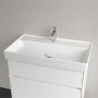 Villeroy & Boch Collaro 800mm Vanity Basin with 1 Tap Hole & without Overflow - Stone White (CeramicPlus)