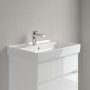 Villeroy & Boch Collaro 650mm Basin with 1 Tap Hole & Overflow - White Alpin