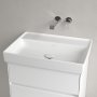 Villeroy & Boch Collaro 650mm Basin with 0 Tap Holes & without Overflow - White Alpin