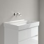 Villeroy & Boch Collaro 650mm Basin with 0 Tap Holes & without Overflow - White Alpin