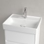 Villeroy & Boch Collaro 500mm Basin with 1 Tap Hole & without Overflow - Stone White (CeramicPlus)