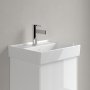 Villeroy & Boch Collaro 450mm Basin with 1 Tap Hole & without Overflow - White Alpin