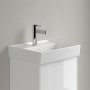 Villeroy & Boch Collaro 450mm Basin with 1 Tap Hole & without Overflow - Stone White (CeramicPlus)