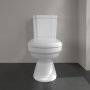 Villeroy & Boch Hommage Close-Coupled Washdown Toilet - White Alpin