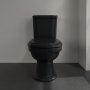 Villeroy & Boch Hommage Close-Coupled Washdown Toilet - Black