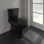 Villeroy & Boch Hommage Close-Coupled Washdown Toilet - Black