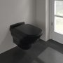 Villeroy & Boch Hommage Wall-Hung Washdown Toilet - Black