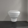 Villeroy & Boch Hommage Wall-Hung Washdown Toilet - White Alpin