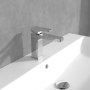 Villeroy & Boch Architectura Square Basin Mixer with Pop-Up Waste - Chrome