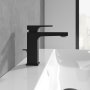 Villeroy & Boch Architectura Square Basin Mixer with Pop-Up Waste - Matt Black