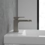 Villeroy & Boch Architectura Square Bidet Mixer - Matt Brushed Nickel