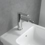 Villeroy & Boch Architectura Single-Lever Bidet Mixer - Chrome