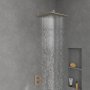 Villeroy & Boch Universal Square 350mm Shower Head - Matt Brushed Nickel