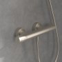 Villeroy & Boch Universal Exposed Round Thermostatic Shower Mixer - Matt Brushed Nickel