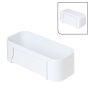 Coram 2-Store 250mm Wall Tray / Shower Basket - White