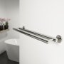 Coram Boston 581mm Double Towel Rail - Polished Stainless Steel