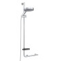 Coram Boston Comfort & Safety Grab Bar & Shower Riser Rail (Left Hand) - Polished Stainless Steel