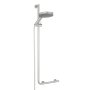 Coram Boston Comfort & Safety Grab Bar & Shower Riser Rail (Left Hand) - Brushed Stainless Steel