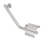 Coram Boston Comfort & Safety Grab Bar & Toilet Roll Holder with Cover (Left Hand) - Brushed Stainless Steel