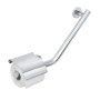 Coram Boston Comfort & Safety Grab Bar & Toilet Roll Holder with Cover (Right Hand) - Polished Stainless Steel