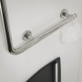 Coram Boston Comfort & Safety Grab Bar Left Hand 90 - Polished Stainless Steel