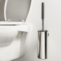 Coram Boston Comfort & Safety Toilet Brush & Holder - Polished Stainless Steel