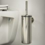 Coram Boston Toilet Brush & Holder - Polished Stainless Steel