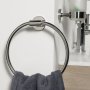 Coram Boston Towel Ring - Polished Stainless Steel