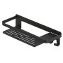 Coram Caddy 320mm Shower Basket with Towel Hook - Black