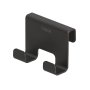 Coram Caddy Shower Enclosure Towel Hook - Black