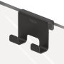 Coram Caddy Shower Enclosure Towel Hook - Black