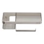 Coram Caddy Toilet Roll Holder with Shelf - Brushed Stainless Steel