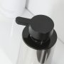 Coram Colar 180ml Freestanding Soap Dispenser - Polished Stainless Steel