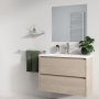 Coram Colar 300mm Bathroom Shelf - Polished Stainless Steel