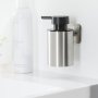 Coram Colar 180ml Soap Dispenser - Brushed Stainless Steel