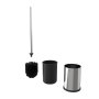 Coram Colar Freestanding Toilet Brush & Holder - Polished Stainless Steel