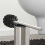 Coram Colar Freestanding Toilet Brush & Holder - Brushed Stainless Steel