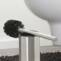 Coram Colar Toilet Brush & Holder - Brushed Stainless Steel