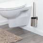 Coram Colar Toilet Brush & Holder - Polished Stainless Steel