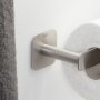 Coram Colar Toilet Roll Holder without Cover - Brushed Stainless Steel