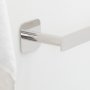 Coram Colar Toilet Roll Holder without Cover - Polished Stainless Steel