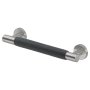 Coram Straight 300mm Safety Bar - Brushed Stainless Steel