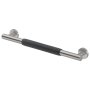 Coram Straight 450mm Safety Bar - Brushed Stainless Steel