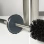 Coram Toilet Brush & Holder Brushed Finish - Brushed Stainless Steel