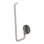 Coram Tune Spare Toilet Roll Holder - Brushed Stainless Steel/Black