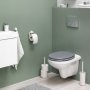 Coram Urban Toilet Roll Holder without Cover - White